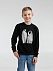 Свитшот детский Like a Penguin, черный с логотипом в Самаре заказать по выгодной цене в кибермаркете AvroraStore