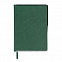 Ежедневник недатированный Montrose, А5,  зеленый, кремовый блок, графитовый срез с логотипом в Самаре заказать по выгодной цене в кибермаркете AvroraStore