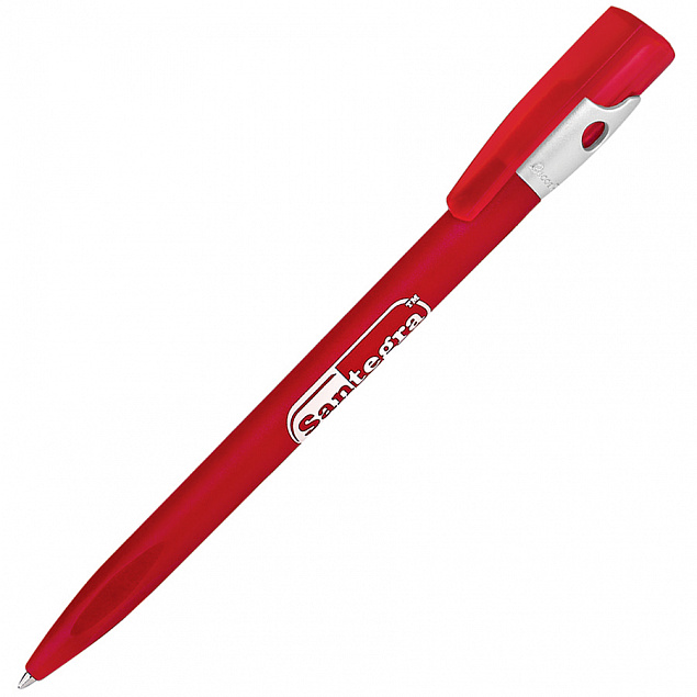 Ручка шариковая KIKI FROST SILVER с логотипом в Самаре заказать по выгодной цене в кибермаркете AvroraStore