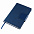Ежедневник недатированный Stevie, А5,  синий, кремовый блок, без обреза с логотипом в Самаре заказать по выгодной цене в кибермаркете AvroraStore
