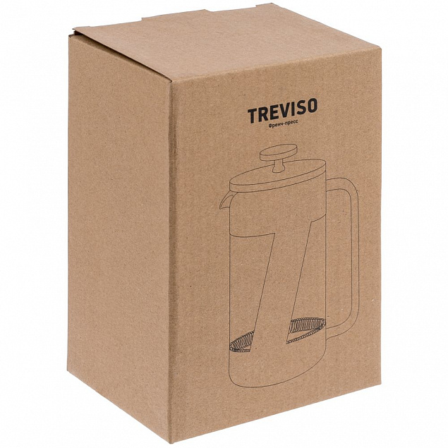 Френч-пресс Treviso с логотипом в Самаре заказать по выгодной цене в кибермаркете AvroraStore