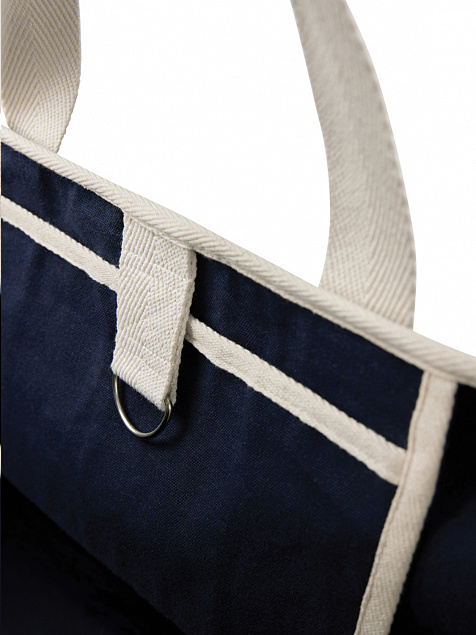 Пляжная сумка VINGA Volonne из переработанного канваса и rPET AWARE™ с логотипом в Самаре заказать по выгодной цене в кибермаркете AvroraStore