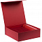 Коробка Quadra, красная с логотипом в Самаре заказать по выгодной цене в кибермаркете AvroraStore