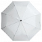 Зонт складной Basic, белый с логотипом в Самаре заказать по выгодной цене в кибермаркете AvroraStore