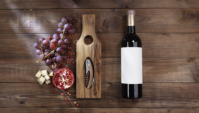 Набор винный "Wine board" с логотипом в Самаре заказать по выгодной цене в кибермаркете AvroraStore