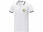 Amarago Мужское поло с коротким рукавом и контрастной отделкой, белый с логотипом в Самаре заказать по выгодной цене в кибермаркете AvroraStore