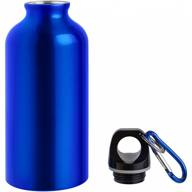 Бутылка для спорта Re-Source, синяя с логотипом в Самаре заказать по выгодной цене в кибермаркете AvroraStore