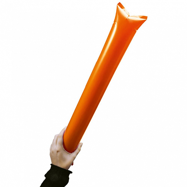 Палки-стучалки для болельщиков Hip-Hip, оранжевые с логотипом в Самаре заказать по выгодной цене в кибермаркете AvroraStore