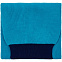 Шарф Snappy, бирюзовый с синим с логотипом в Самаре заказать по выгодной цене в кибермаркете AvroraStore