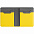 Картхолдер с отделением для купюр Dual, синий с логотипом в Самаре заказать по выгодной цене в кибермаркете AvroraStore