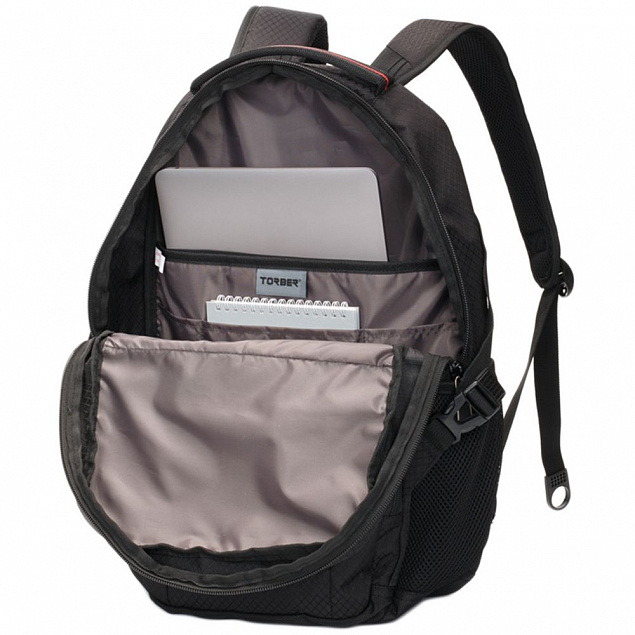 Рюкзак Xplor, черный с логотипом в Самаре заказать по выгодной цене в кибермаркете AvroraStore
