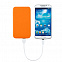 Внешний аккумулятор Uniscend Half Day Compact 5000 мAч, оранжевый с логотипом в Самаре заказать по выгодной цене в кибермаркете AvroraStore