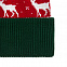 Шапка Mirakler, красная с зеленым с логотипом в Самаре заказать по выгодной цене в кибермаркете AvroraStore