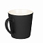 Керамическая кружка Sole, 350 ml, soft-touch, черная с логотипом в Самаре заказать по выгодной цене в кибермаркете AvroraStore