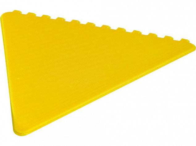 Треугольный скребок Frosty 2.0 , желтый с логотипом в Самаре заказать по выгодной цене в кибермаркете AvroraStore