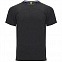Спортивная футболка MONACO унисекс, ЧЕРНЫЙ XS с логотипом в Самаре заказать по выгодной цене в кибермаркете AvroraStore