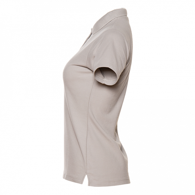 Рубашка поло Рубашка женская 04WL Светло-серый с логотипом в Самаре заказать по выгодной цене в кибермаркете AvroraStore