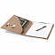 Папка BLOGUER A4 с бумажным блоком и ручкой, рециклированый картон с логотипом в Самаре заказать по выгодной цене в кибермаркете AvroraStore