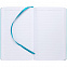 Ежедневник Nova Round, недатированный, бирюзовый с логотипом в Самаре заказать по выгодной цене в кибермаркете AvroraStore