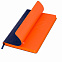 Ежедневник Portobello Trend, River side, недатированный, синий/оранжевый (без упаковки, без стикера) с логотипом в Самаре заказать по выгодной цене в кибермаркете AvroraStore