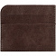 Чехол для карточек Apache, темно-коричневый с логотипом в Самаре заказать по выгодной цене в кибермаркете AvroraStore
