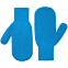 Варежки Life Explorer, бирюзовые с логотипом в Самаре заказать по выгодной цене в кибермаркете AvroraStore