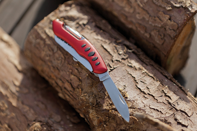 Карманный нож BIG R., 11 предметов, красный, серебристый с логотипом в Самаре заказать по выгодной цене в кибермаркете AvroraStore
