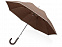 Зонт трость Ривер, механический 23, коричневый с логотипом в Самаре заказать по выгодной цене в кибермаркете AvroraStore