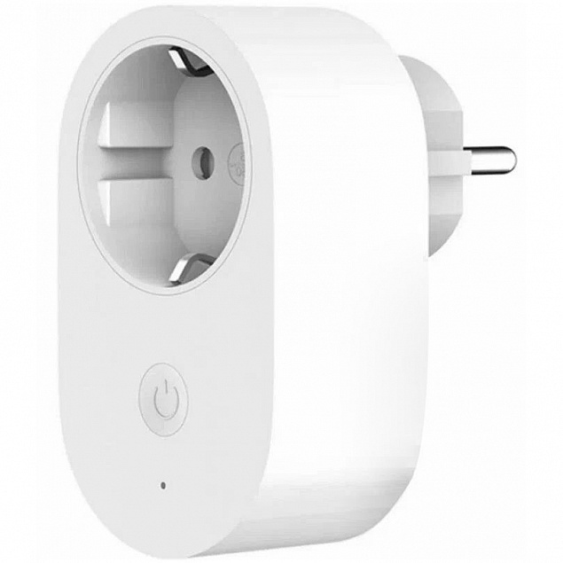 Умная розетка Mi Smart Plug 2, белая с логотипом в Самаре заказать по выгодной цене в кибермаркете AvroraStore