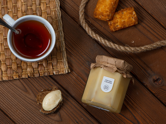 Крем-мёд с ванилью с логотипом в Самаре заказать по выгодной цене в кибермаркете AvroraStore