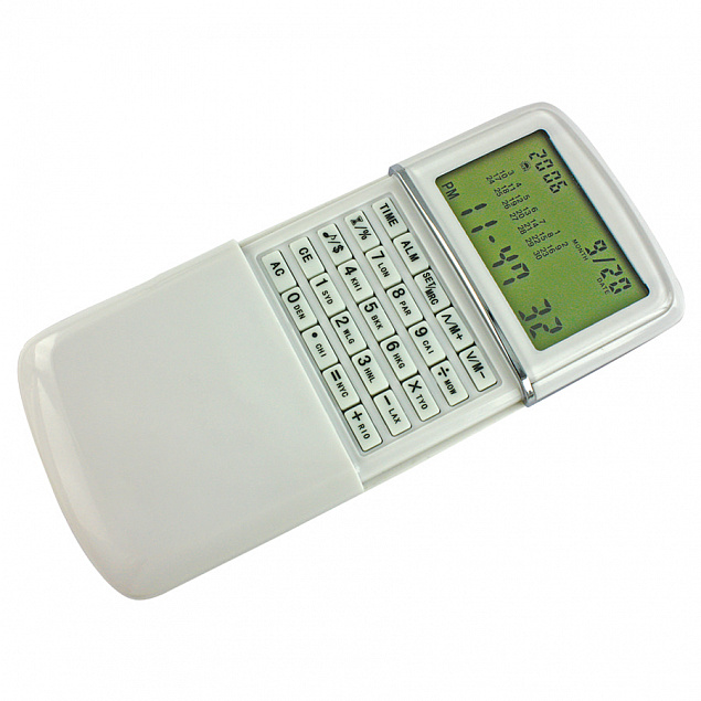Калькулятор с календарем с логотипом в Самаре заказать по выгодной цене в кибермаркете AvroraStore