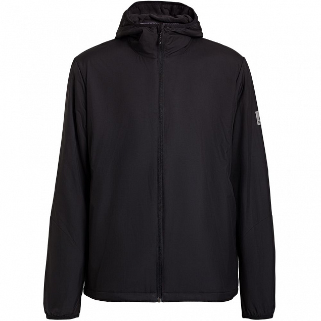 Куртка мужская Outdoor Fleece Lined Jacket, черная с логотипом в Самаре заказать по выгодной цене в кибермаркете AvroraStore