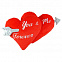 Декоративная подушка You And Me Forever с логотипом в Самаре заказать по выгодной цене в кибермаркете AvroraStore