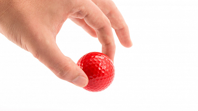 Гольф-мяч Nessa с логотипом в Самаре заказать по выгодной цене в кибермаркете AvroraStore