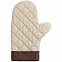 Прихватка-рукавица Keep Palms, бежевая с логотипом в Самаре заказать по выгодной цене в кибермаркете AvroraStore