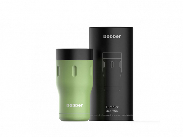 Термос питьевой, вакуумный, бытовой, тм bobber. Объем 0,35 литра. Артикул Tumbler-350 Mint Cooler с логотипом в Самаре заказать по выгодной цене в кибермаркете AvroraStore