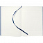Ежедневник Flat Maxi, недатированный, синий с логотипом в Самаре заказать по выгодной цене в кибермаркете AvroraStore