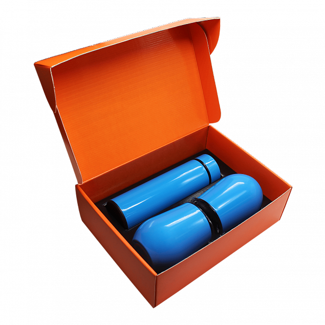Набор Hot Box C2 B, голубой с логотипом в Самаре заказать по выгодной цене в кибермаркете AvroraStore