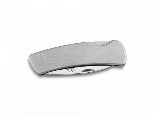Карманный нож с зажимом безопасности «GARMISCH» с логотипом в Самаре заказать по выгодной цене в кибермаркете AvroraStore