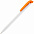 Ручка шариковая Favorite, белая с черным с логотипом в Самаре заказать по выгодной цене в кибермаркете AvroraStore