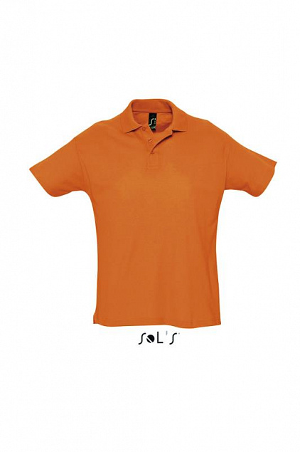 Джемпер (рубашка-поло) SUMMER II мужская,Оранжевый L с логотипом в Самаре заказать по выгодной цене в кибермаркете AvroraStore