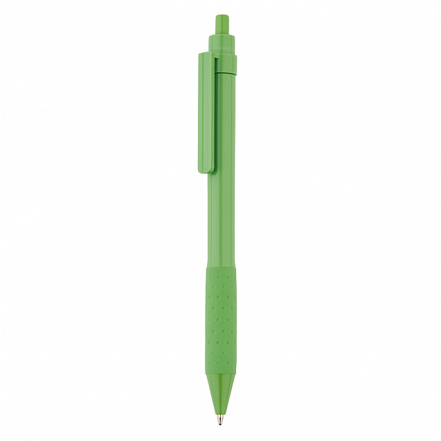 Ручка X2, зеленый с логотипом в Самаре заказать по выгодной цене в кибермаркете AvroraStore