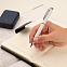 Шариковая ручка Sonata BP, белая с логотипом в Самаре заказать по выгодной цене в кибермаркете AvroraStore