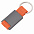 Брелок DARK JET; 2,8 x 6,2 x 0,6 см; красный, металл; лазерная гравировка с логотипом в Самаре заказать по выгодной цене в кибермаркете AvroraStore