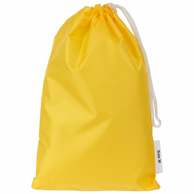Дождевик «Я не синоптик», желтый с логотипом в Самаре заказать по выгодной цене в кибермаркете AvroraStore